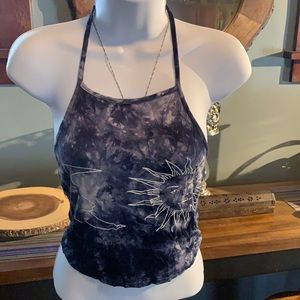 ☀️🌜💥 SUN AND MOON HALTER TOP SIZE SMALL
